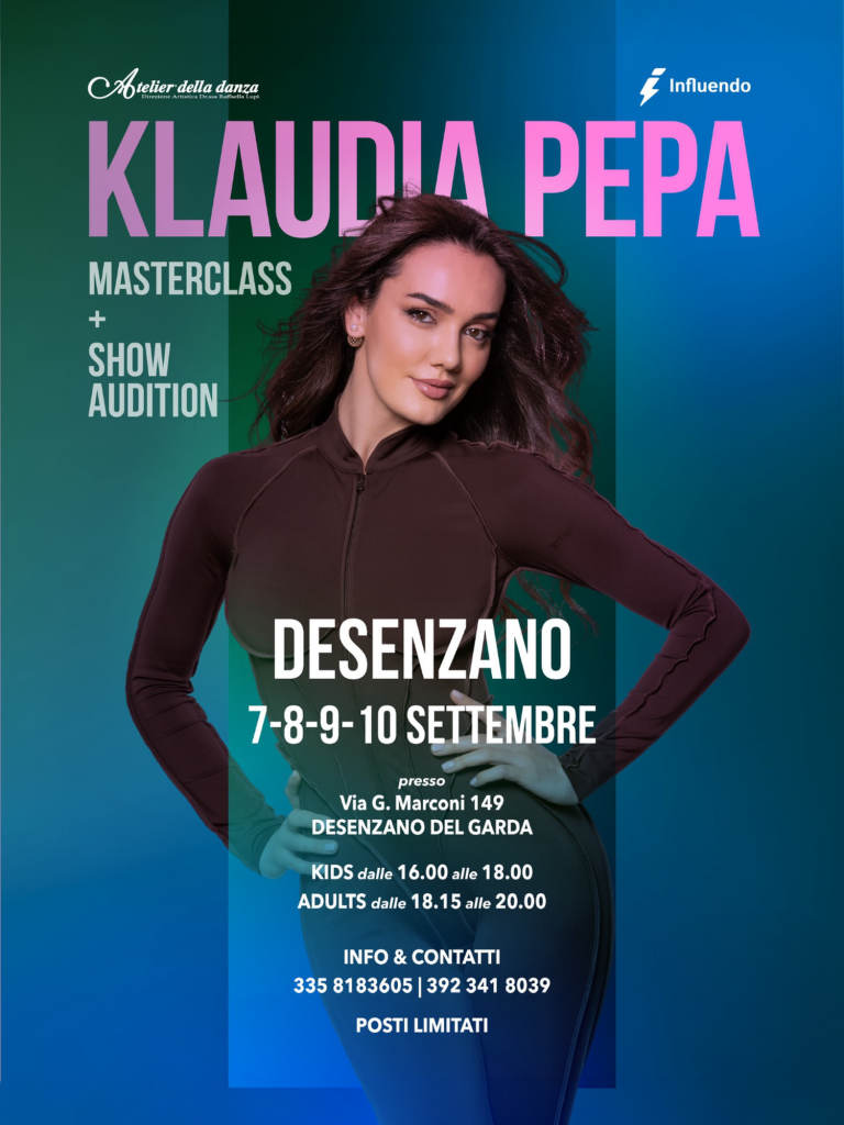 Klaudia Pepa Masterclass e show audition